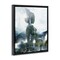 Stupell Industries Mossy Nature Statue of Woman Floating Frame Design by Barrett Biggers